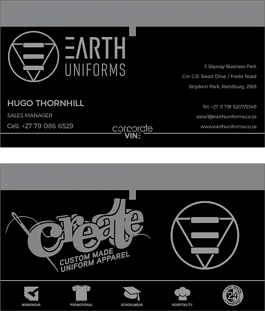 business card design